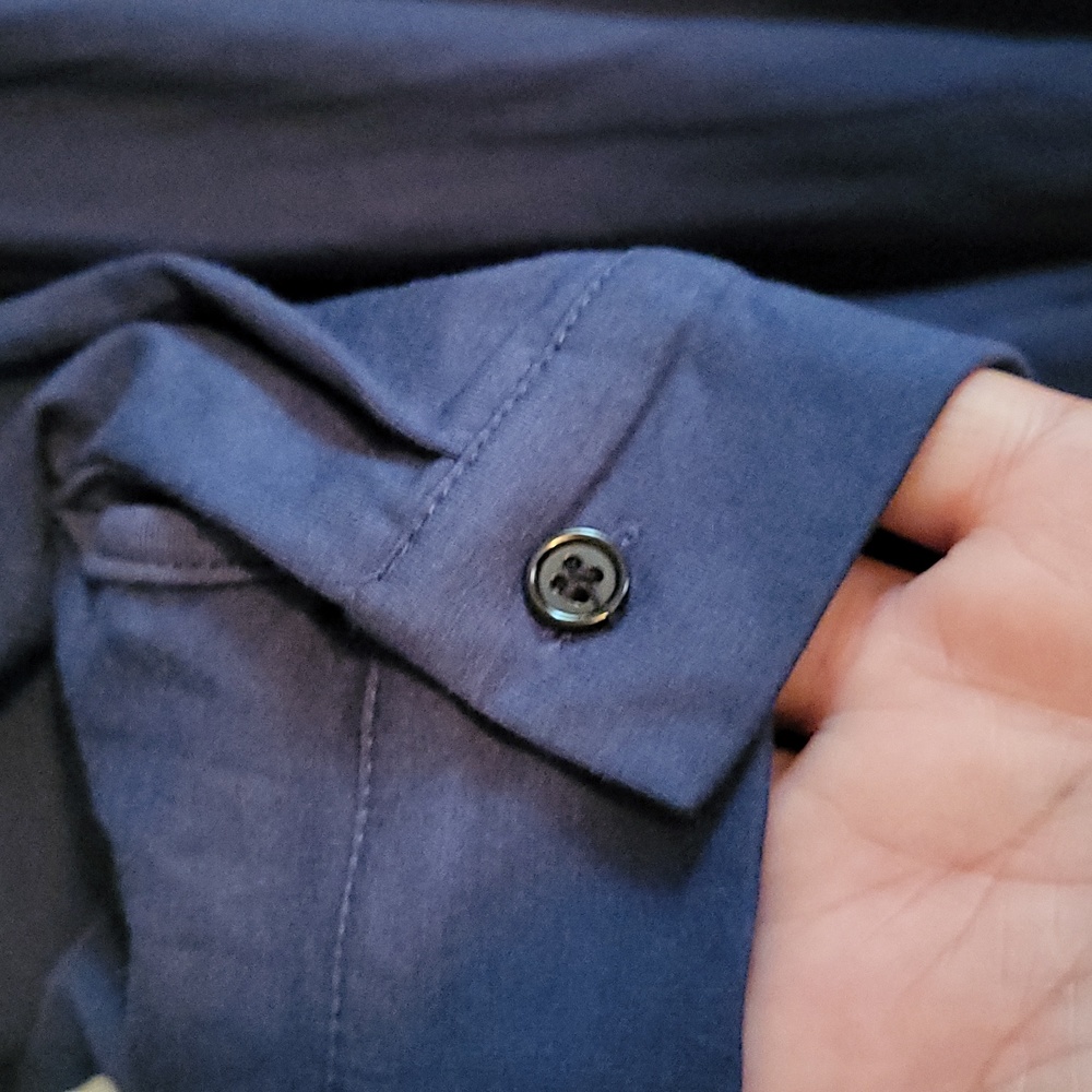 Solid Zipper Pocket Flutter Drawstring Asymmetric… - image 6